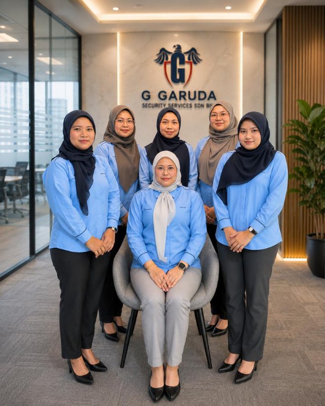 The G.Garuda Security Services management team at the head office